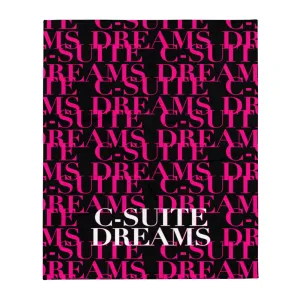 C-Suite Dreams Throw Blanket