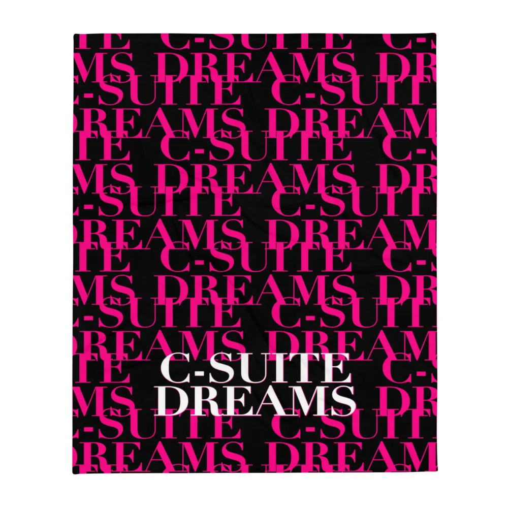C-Suite Dreams Throw Blanket