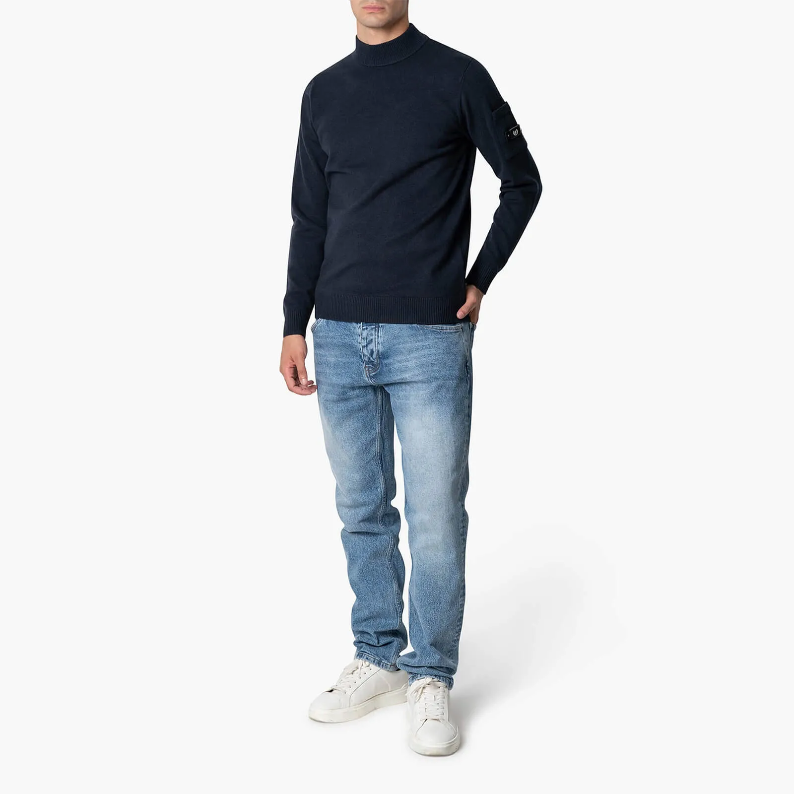 CANNES KNITTED SWEATER | NAVY