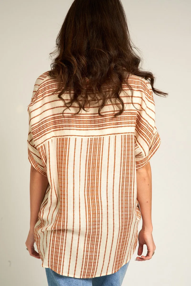 Canyon Sunset Button Down