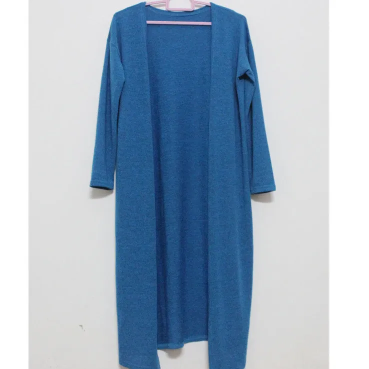 Cardigan Women Sweater casual Crochet Poncho Plus Size Coat Women long Sweaters Cardigans