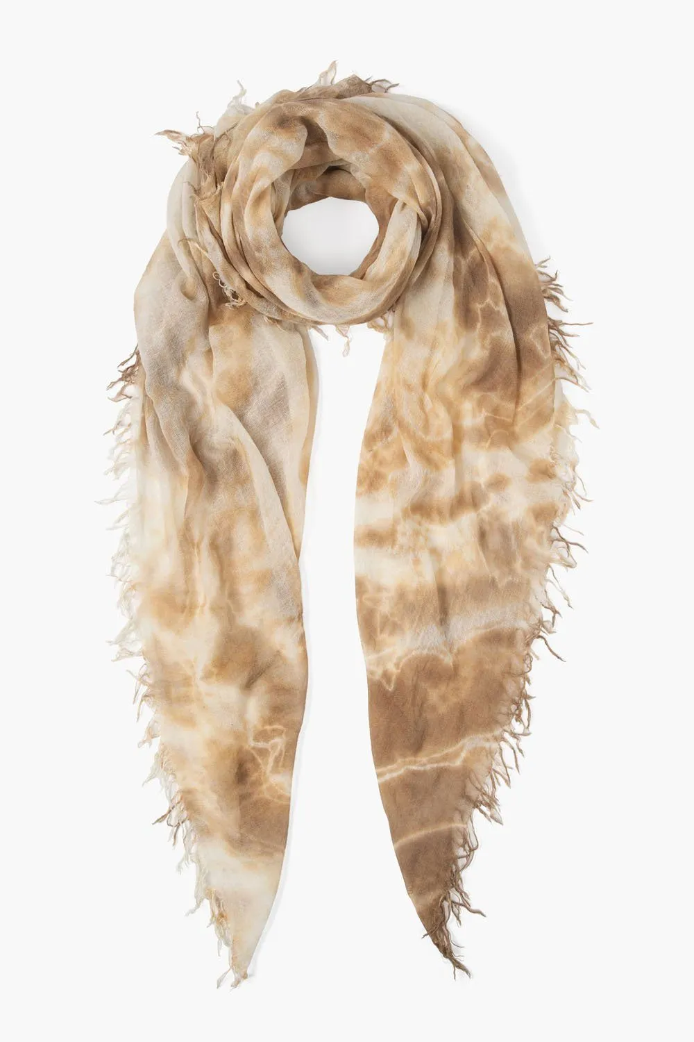 chan luu scarf- brown sugar