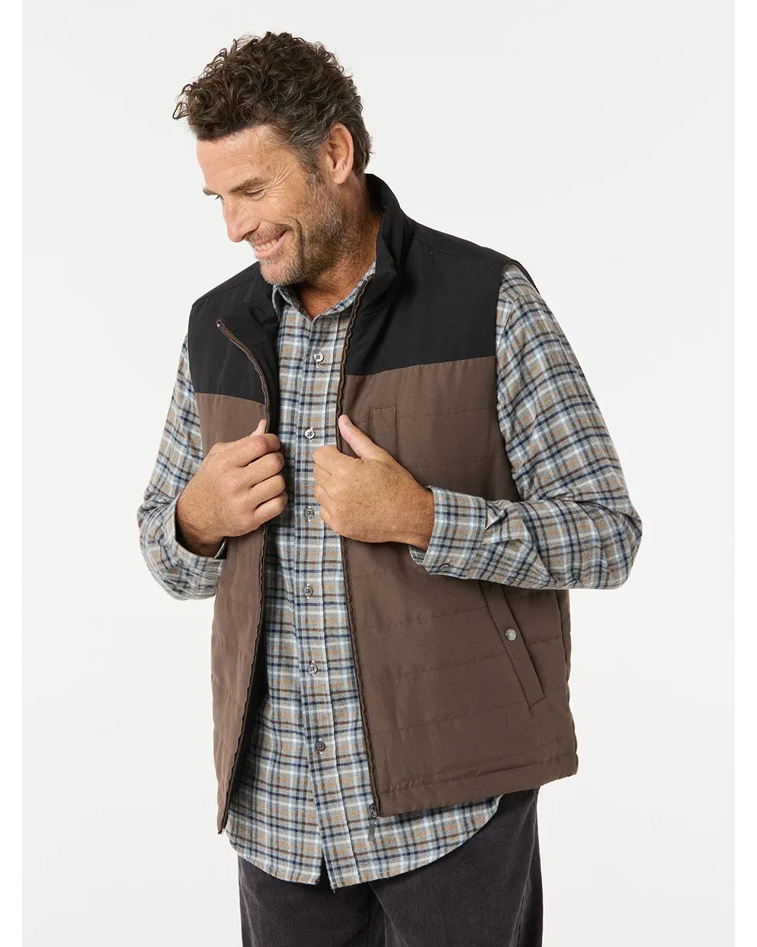 Chicago Vest - Mocha