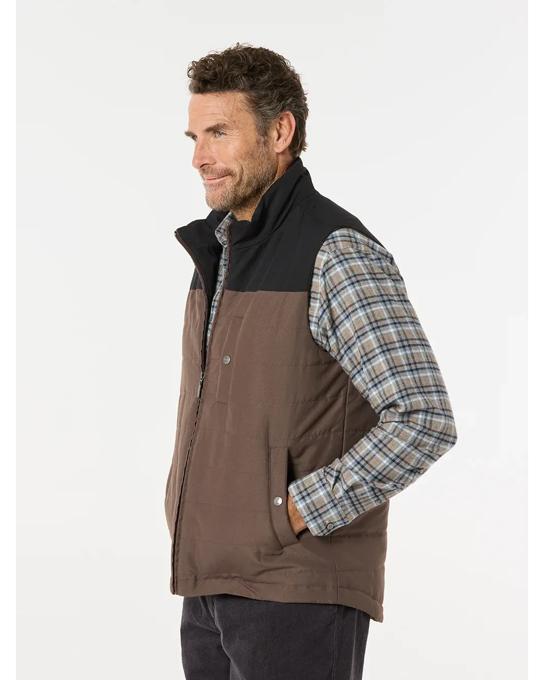 Chicago Vest - Mocha