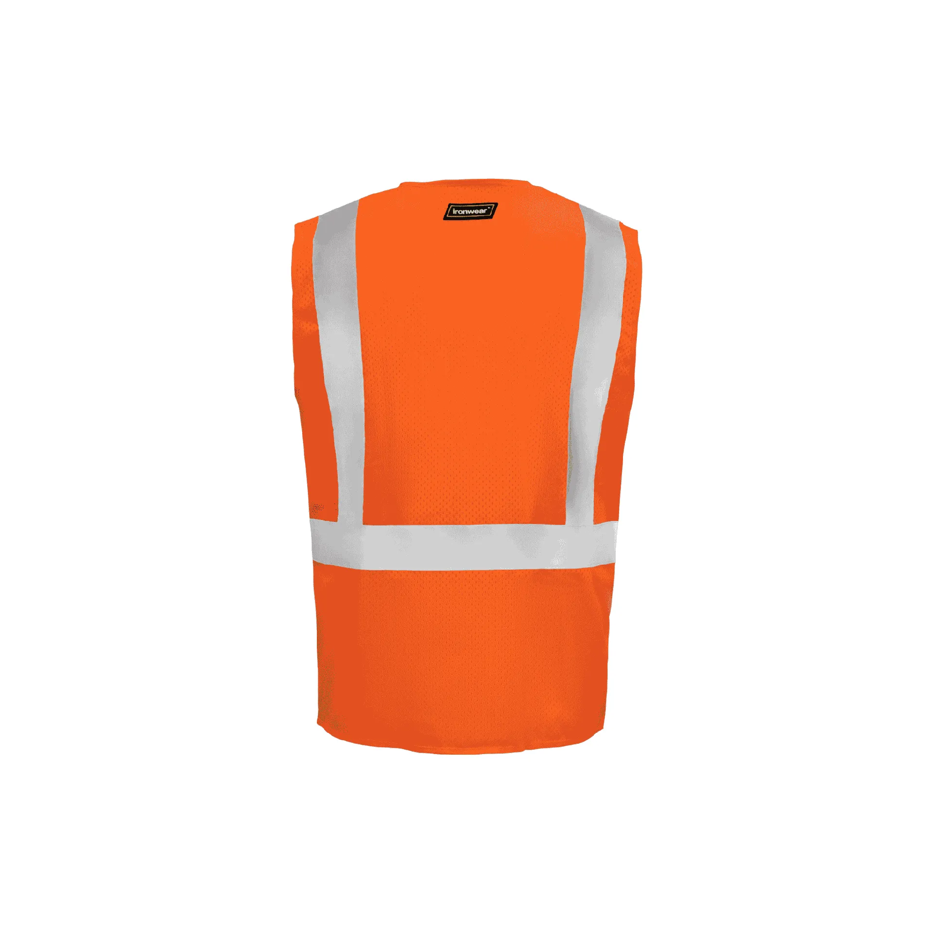 Class 2 Orange FR Safety Vest - Hook and Loop