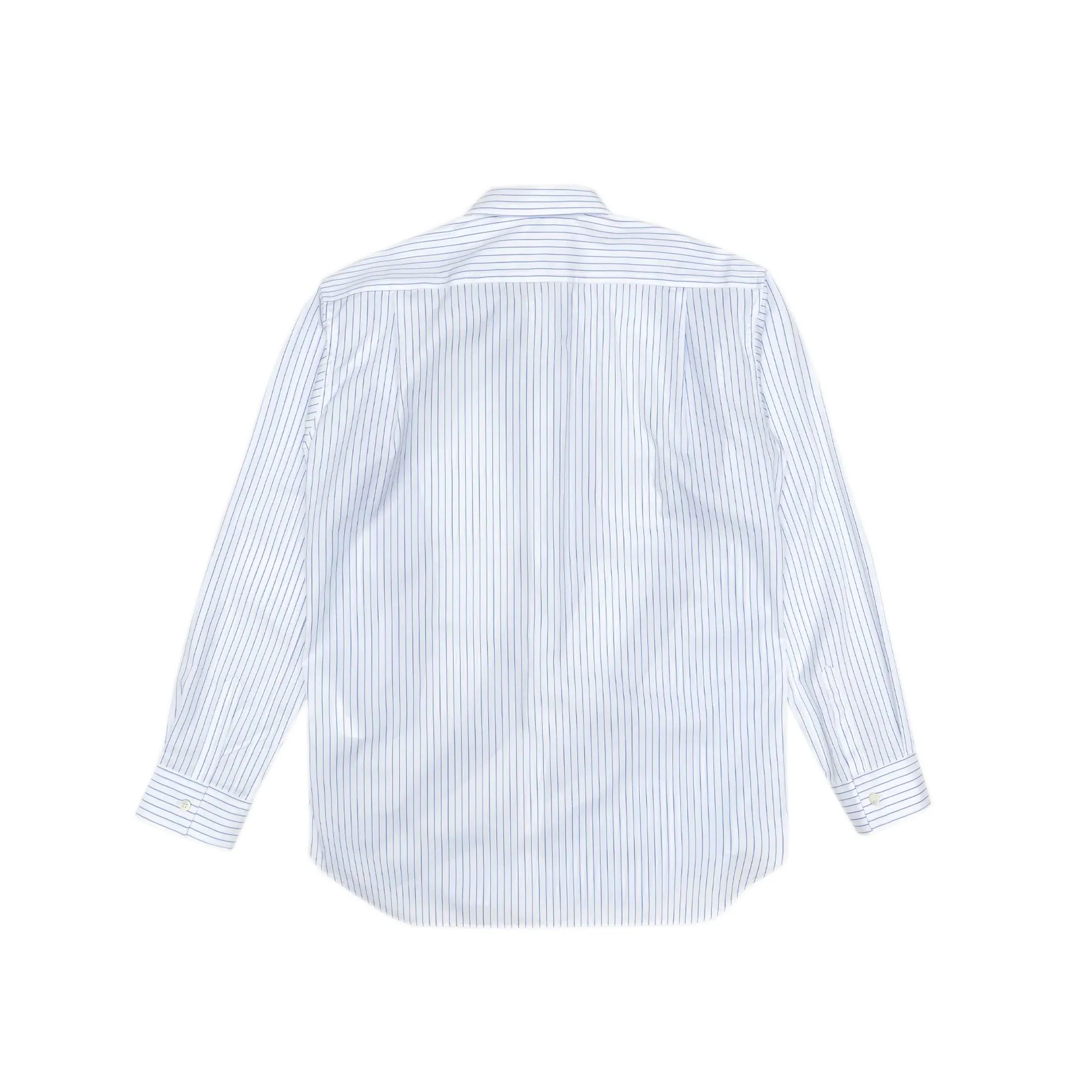 Comme des Garcons Shirt Mens Cotton Poplin Stripe Shirt