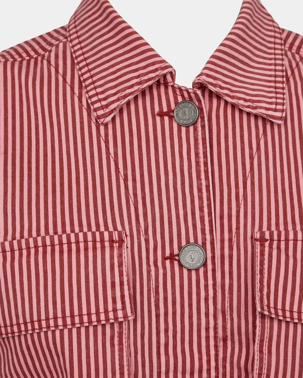 CORALIESW JACKET - Red Striped