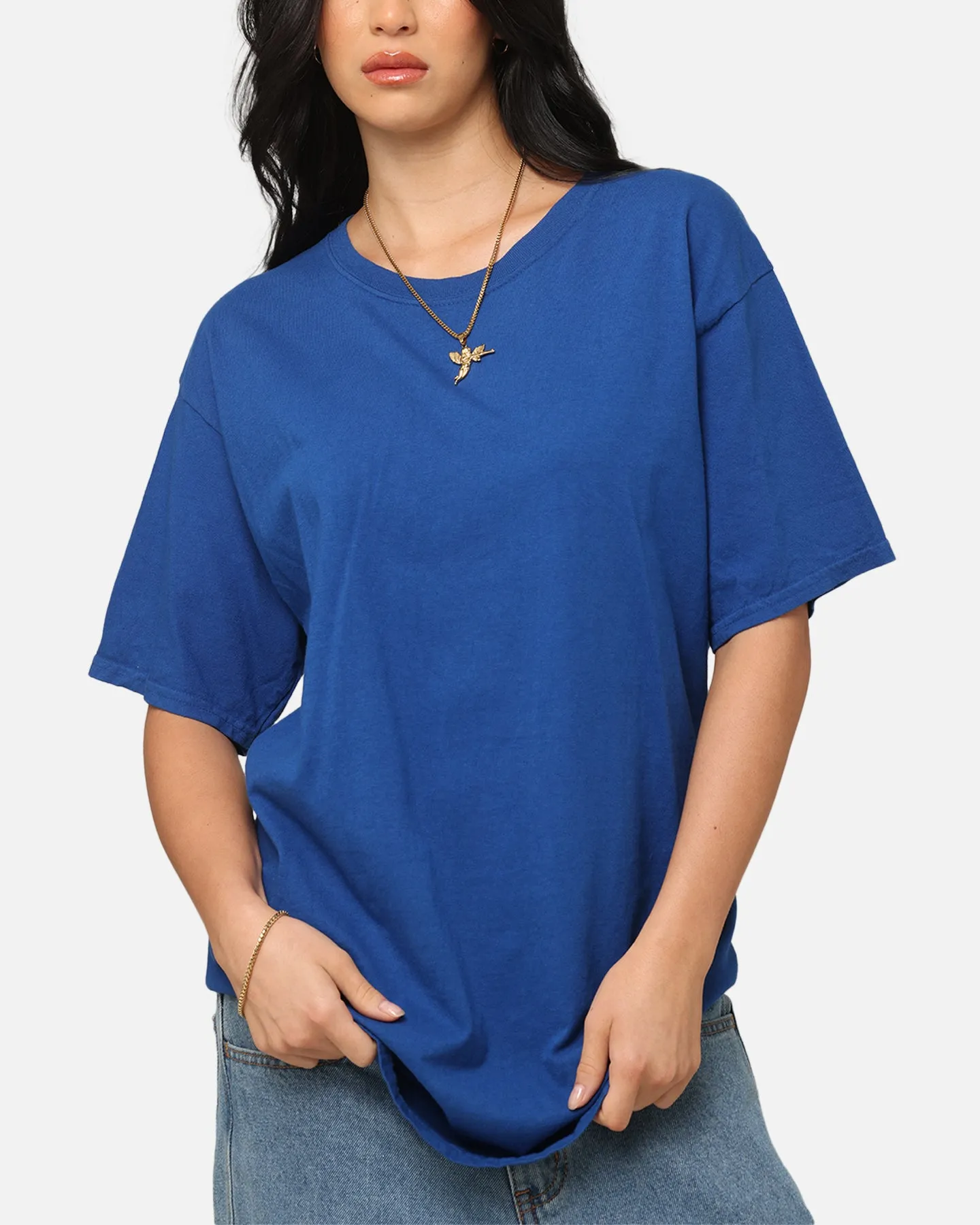 Culture Kings Basic T-Shirt Cobalt Blue