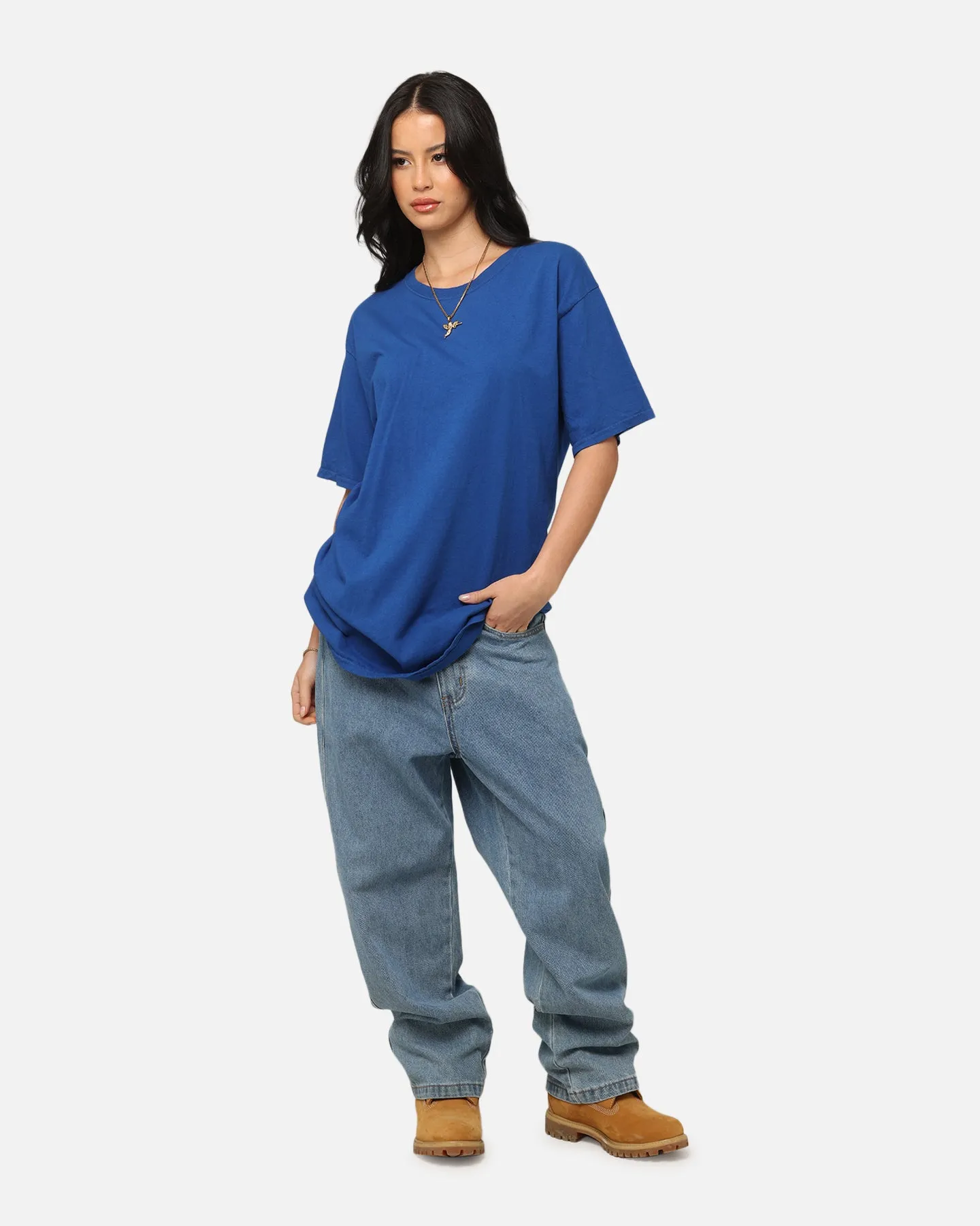 Culture Kings Basic T-Shirt Cobalt Blue