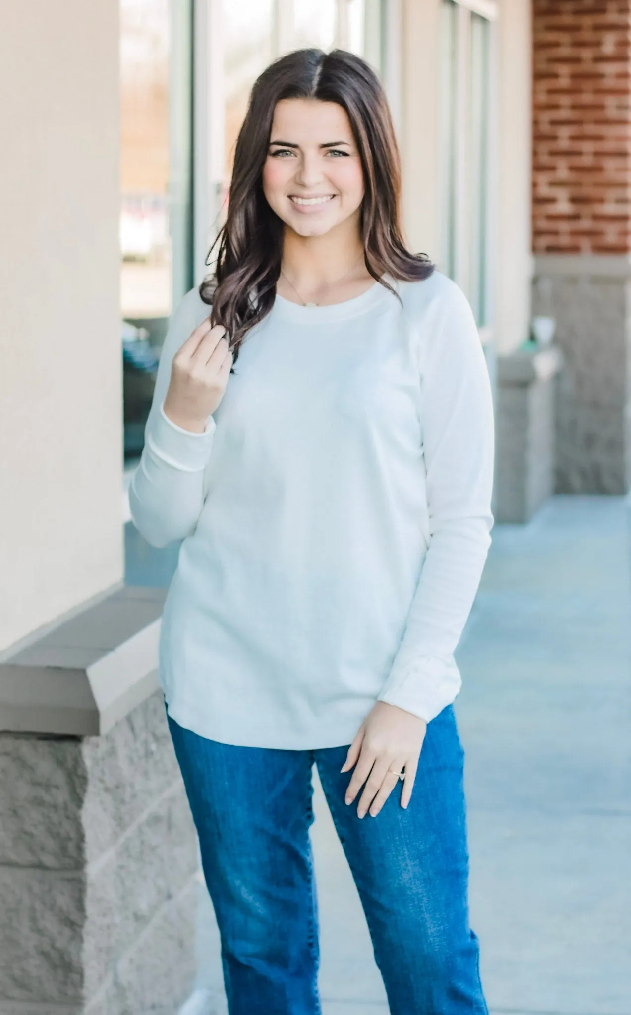Daily Girl White Top