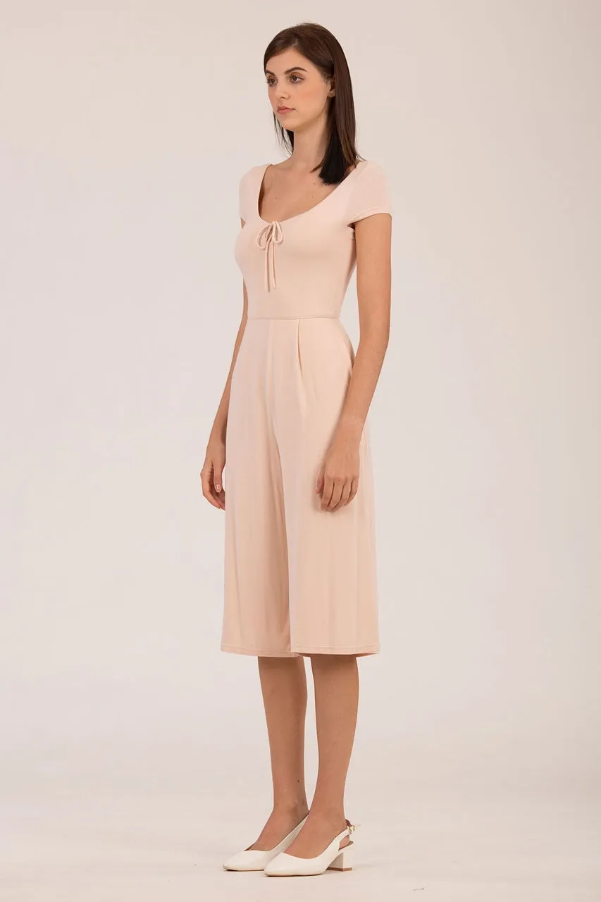 Dalamixy Jumpsuit Cullotes (Nude)