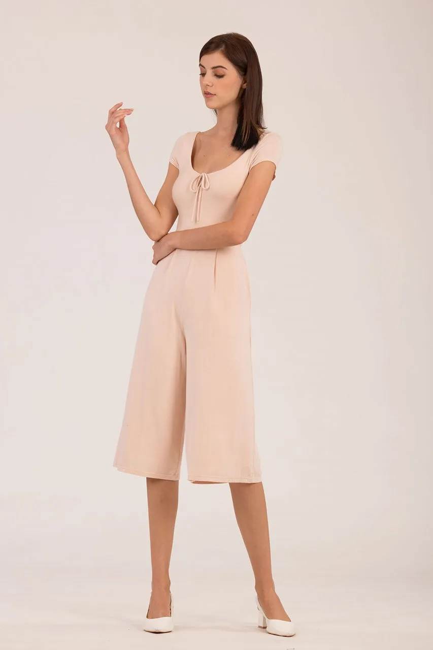 Dalamixy Jumpsuit Cullotes (Nude)