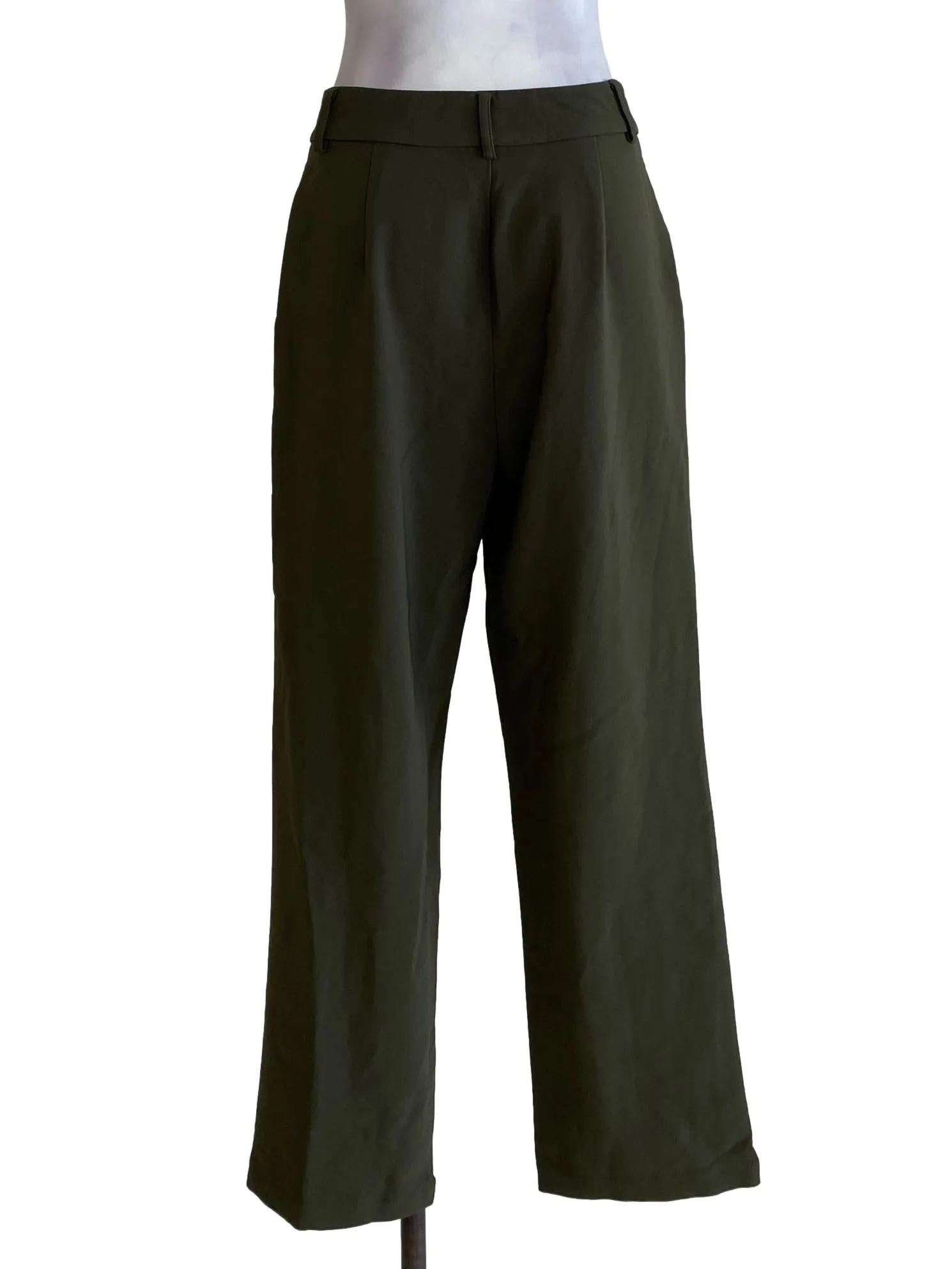 Dark Green Long Pants