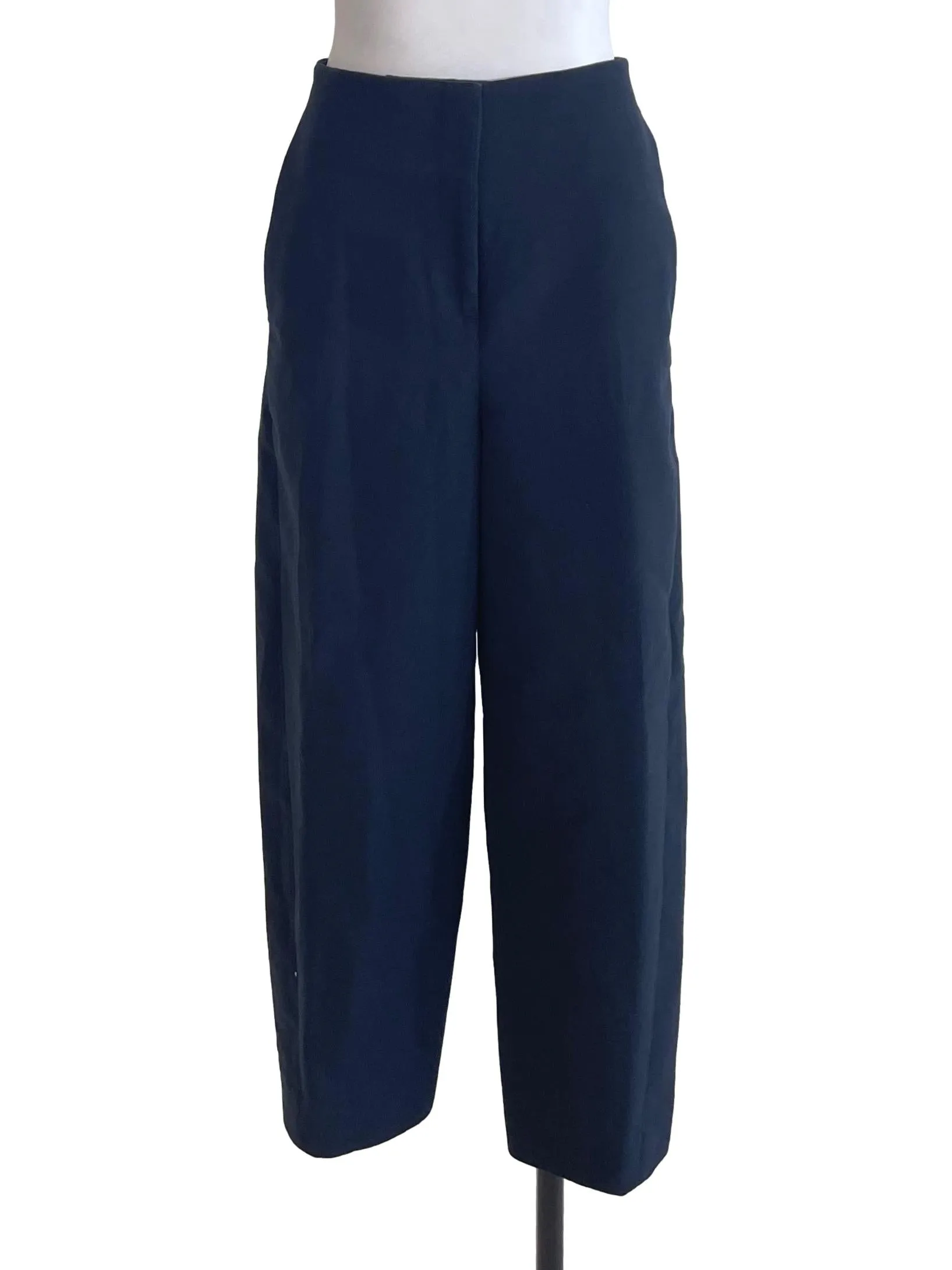 Dark Navy Blue Basic Pants