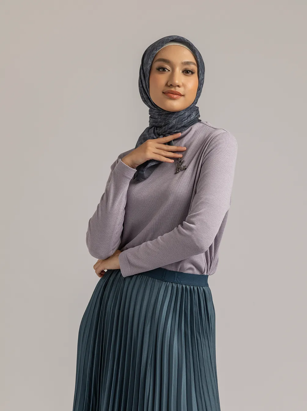 DIVYA TOP LILAC