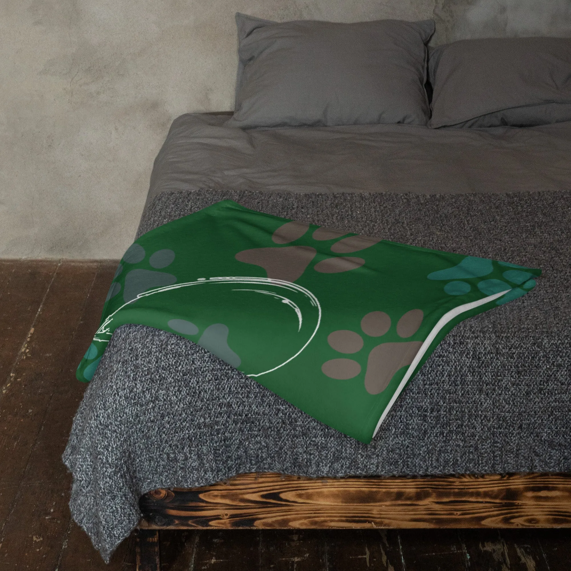Doggy Style Throw Blanket