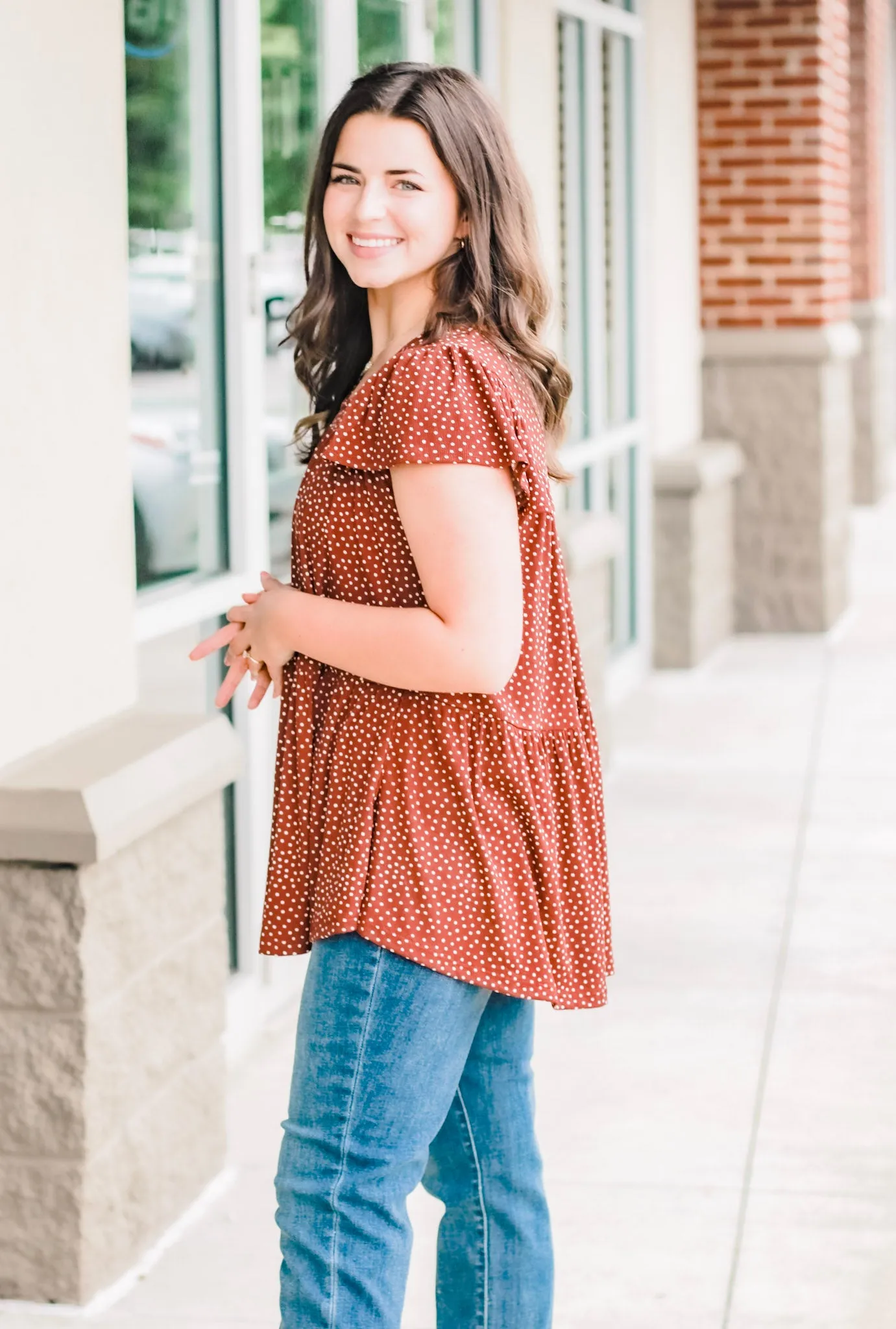 Dots of Love Babydoll Top