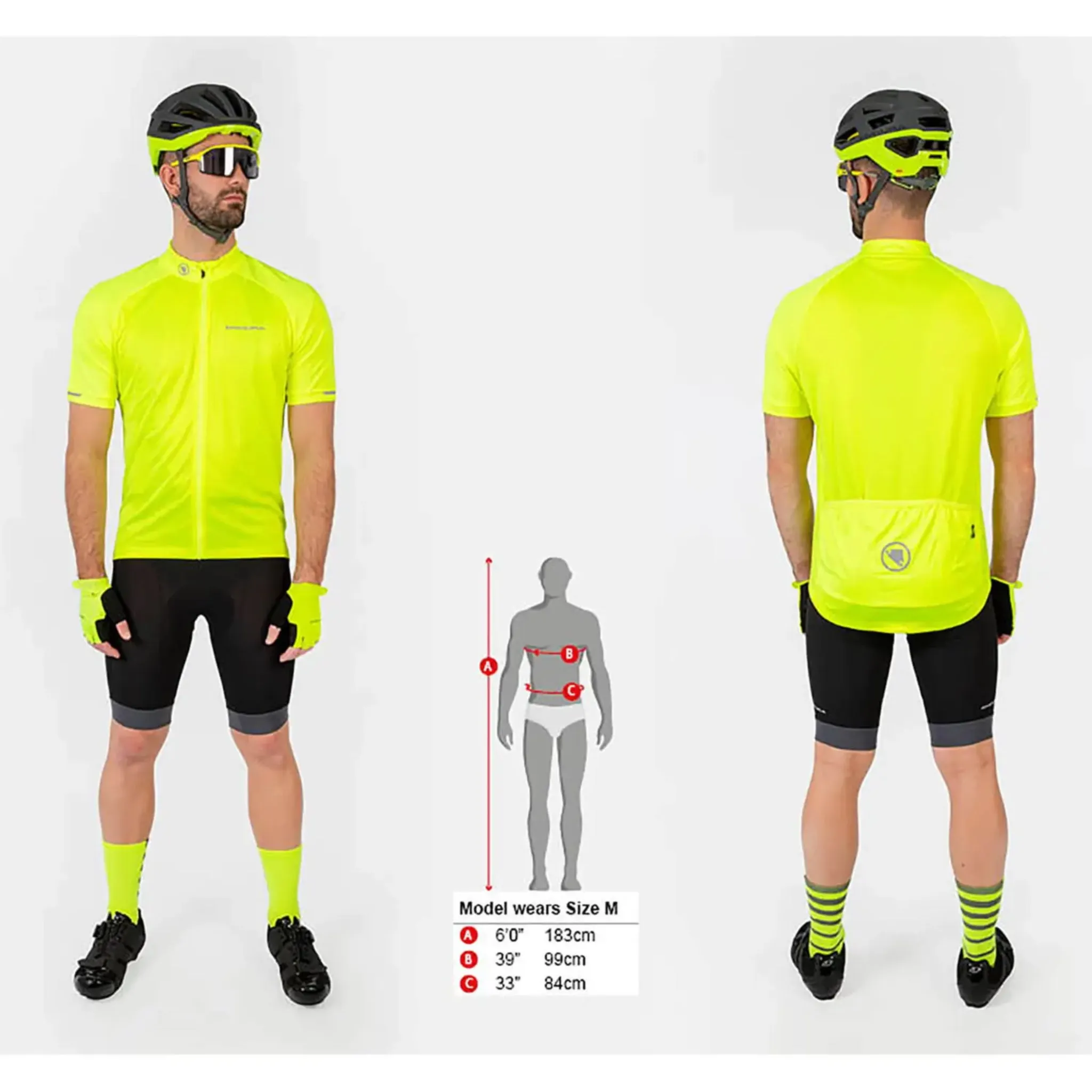 Endura Men’s Xtract II Short Sleeve Jersey Red