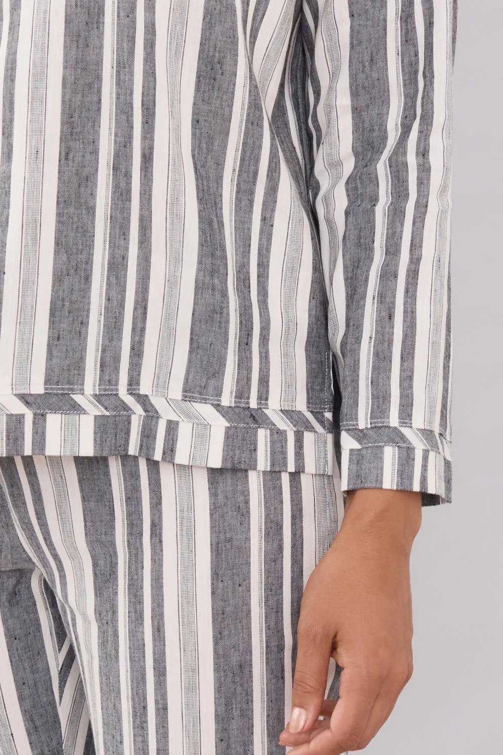 Esme Boat Neck Top - Liberty Linen: FINAL SALE