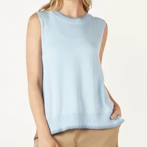 Essential Two Tone Vest - Blue