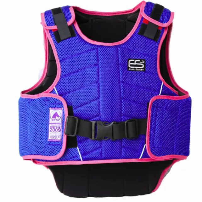 Euro Sport Body Protector Kids - Blue & Pink
