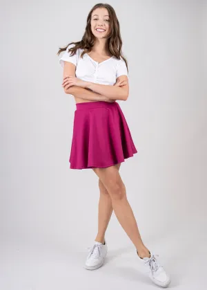 Falda Mini Skater Circular
