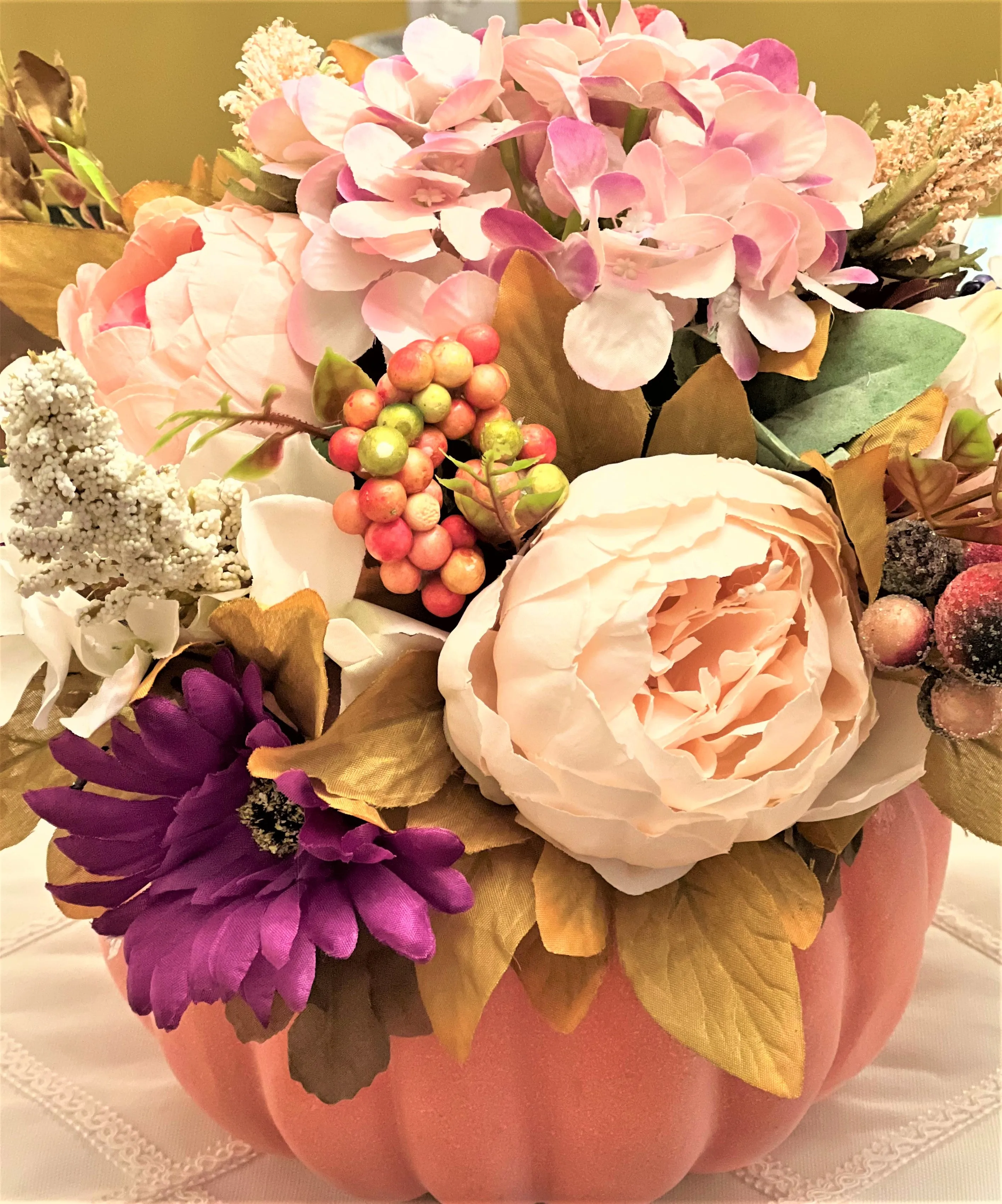 Fall Table Centerpiece 10"H X 14 : W