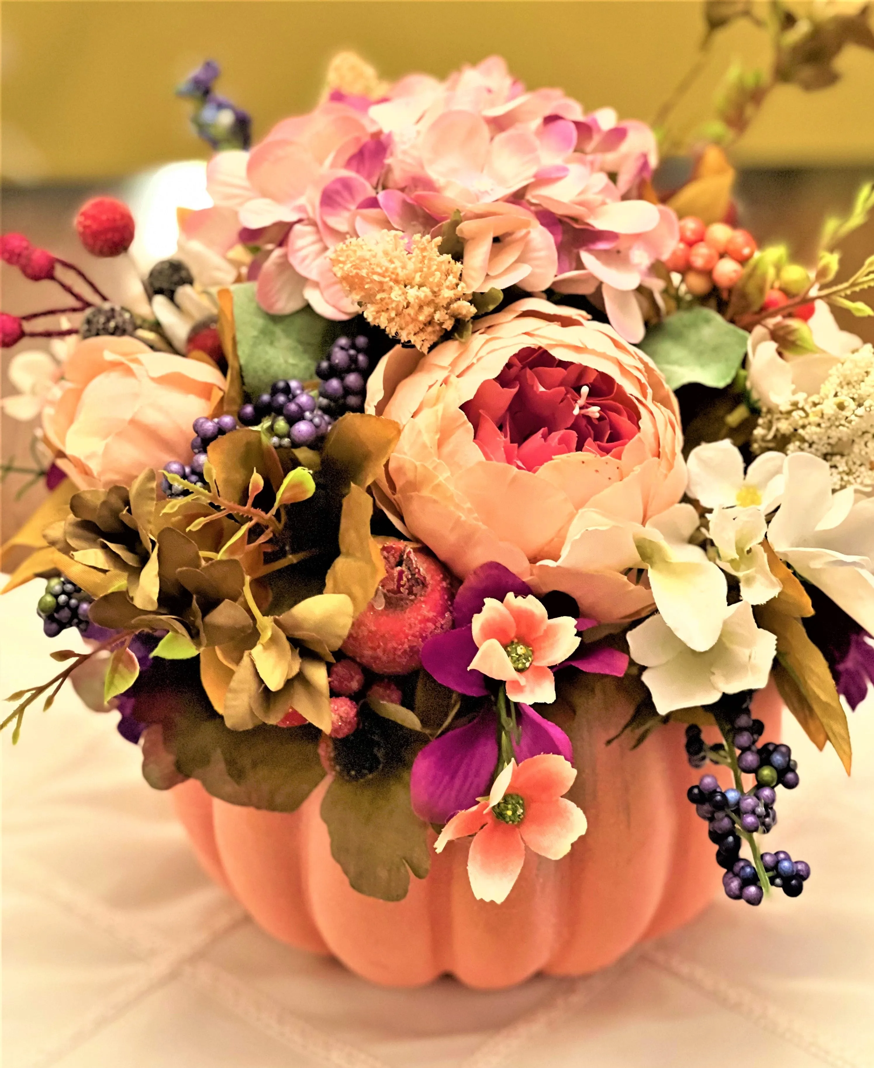 Fall Table Centerpiece 10"H X 14 : W