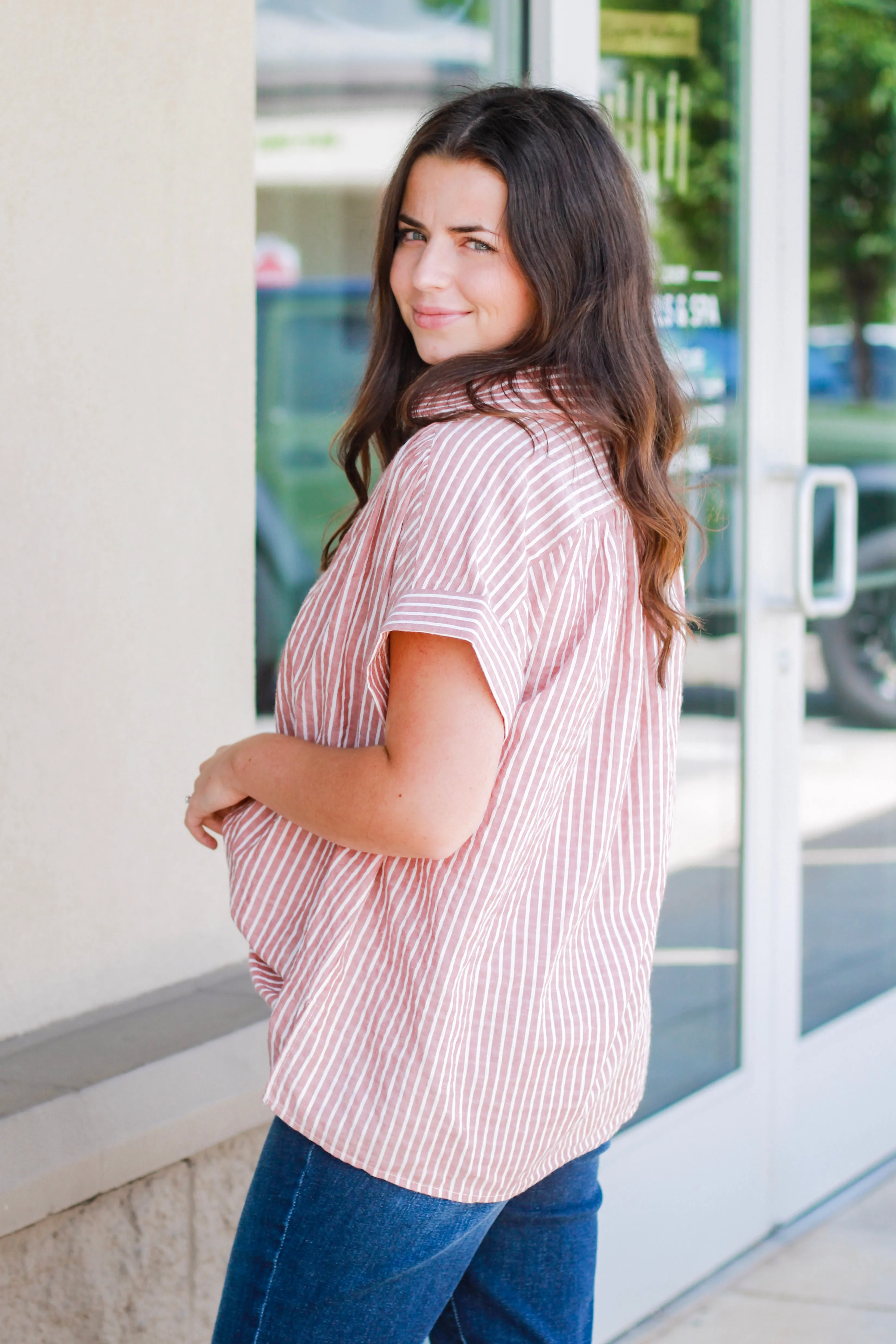Falling for Stripes Blouse