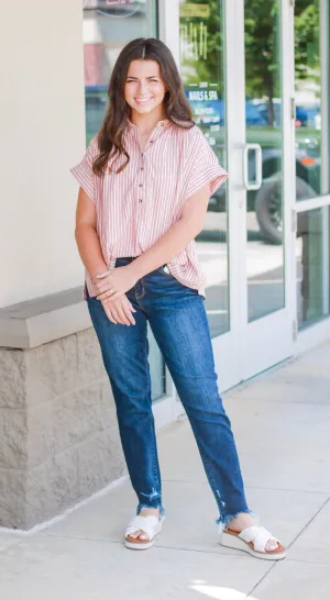 Falling for Stripes Blouse