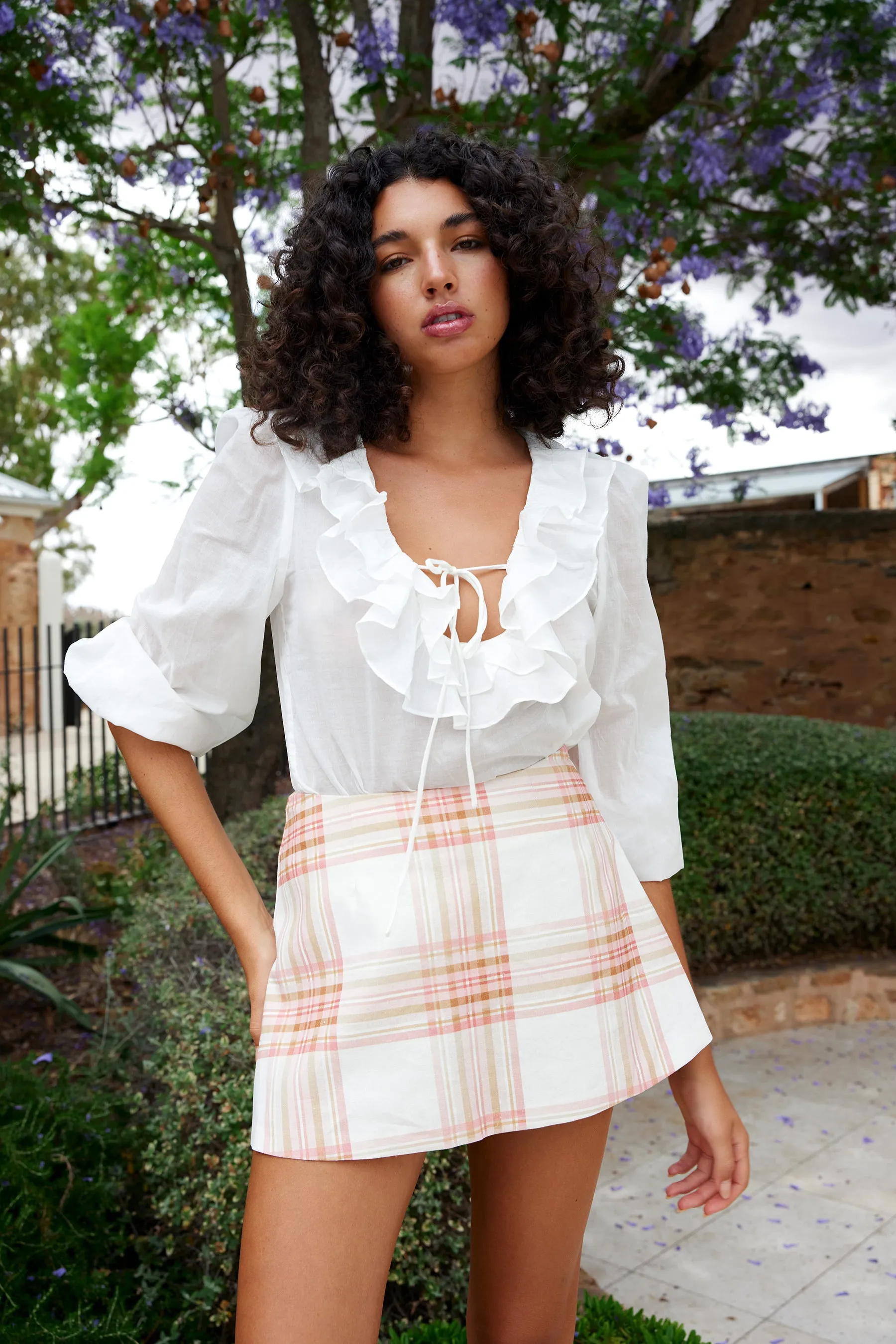 FILLY BLOUSE IN ANTIQUE