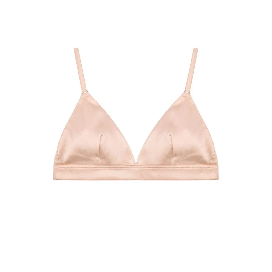 Fleur of England Fleur du Jour Wireless Silk Bra