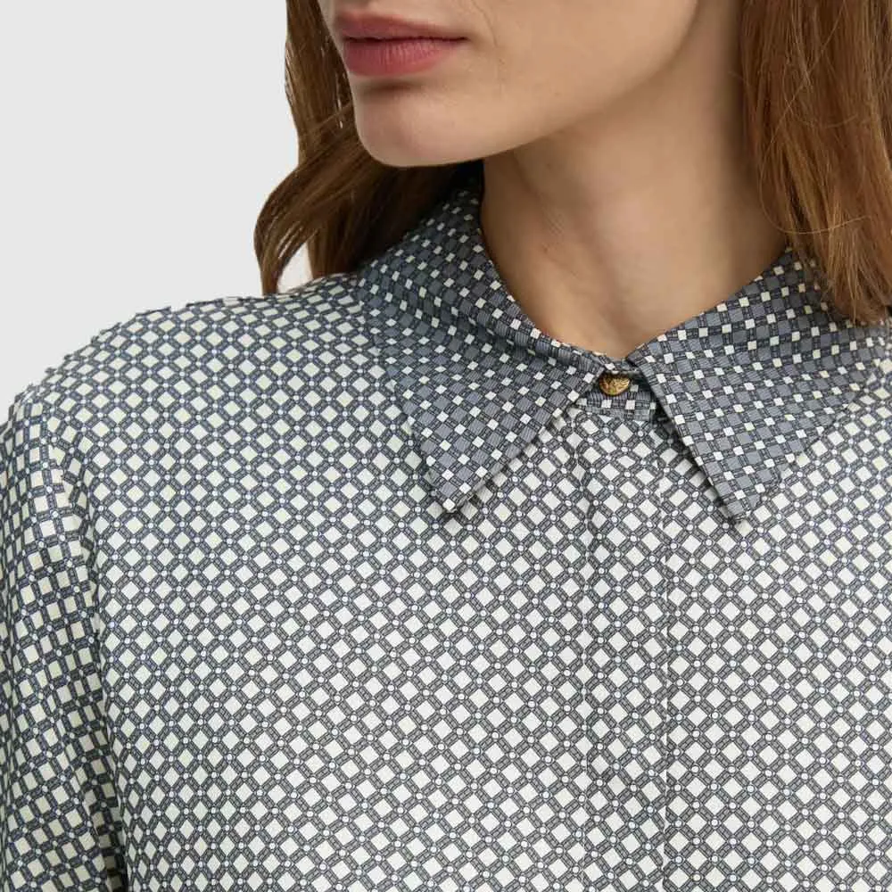 Fluid Regular Shirt - Navy Multi