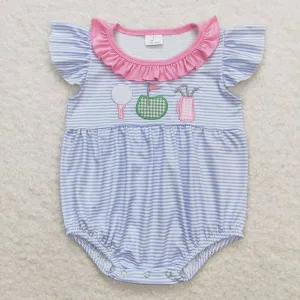 Flutter Sleeve Golf Romper