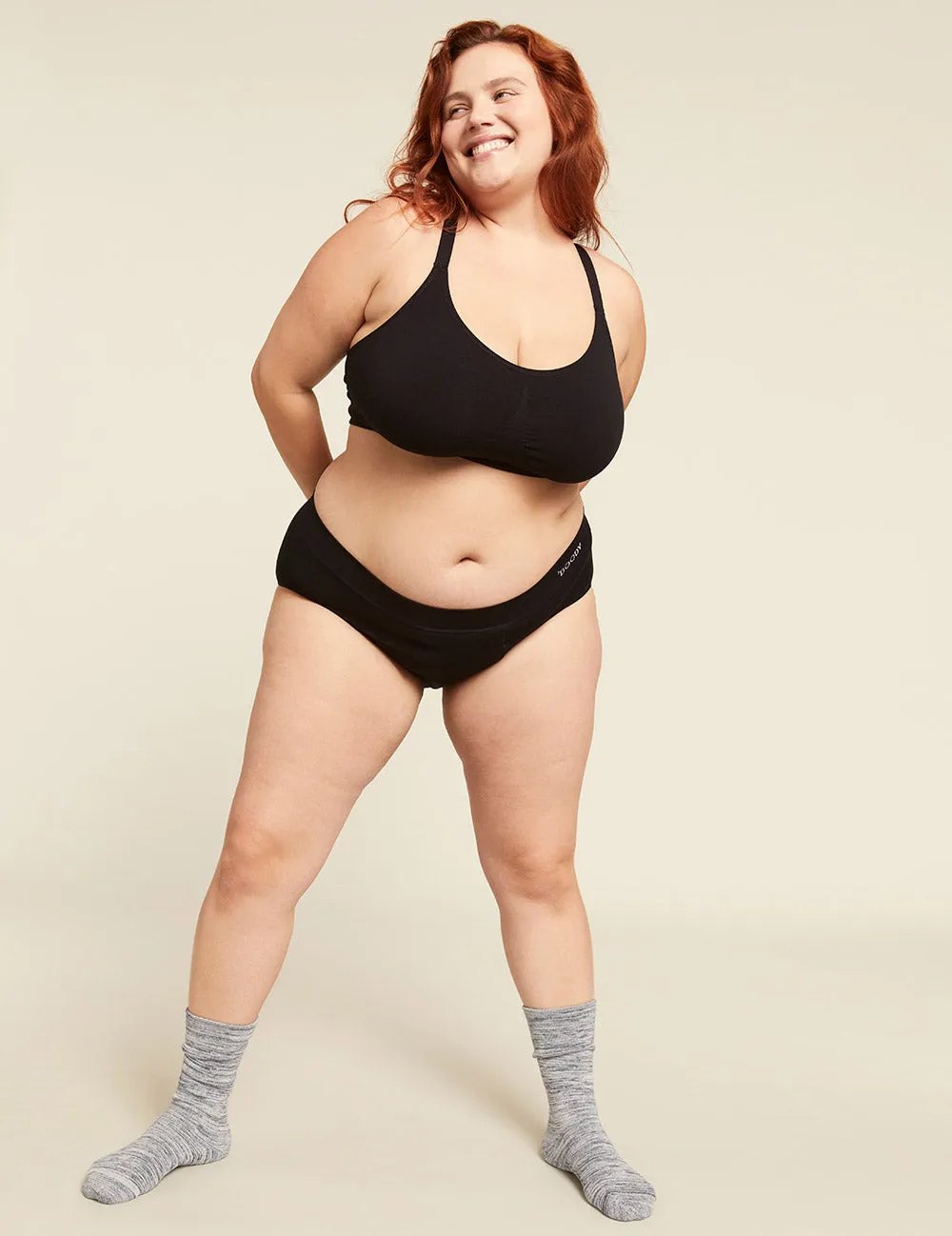Full Bust Wireless Racerback Bra