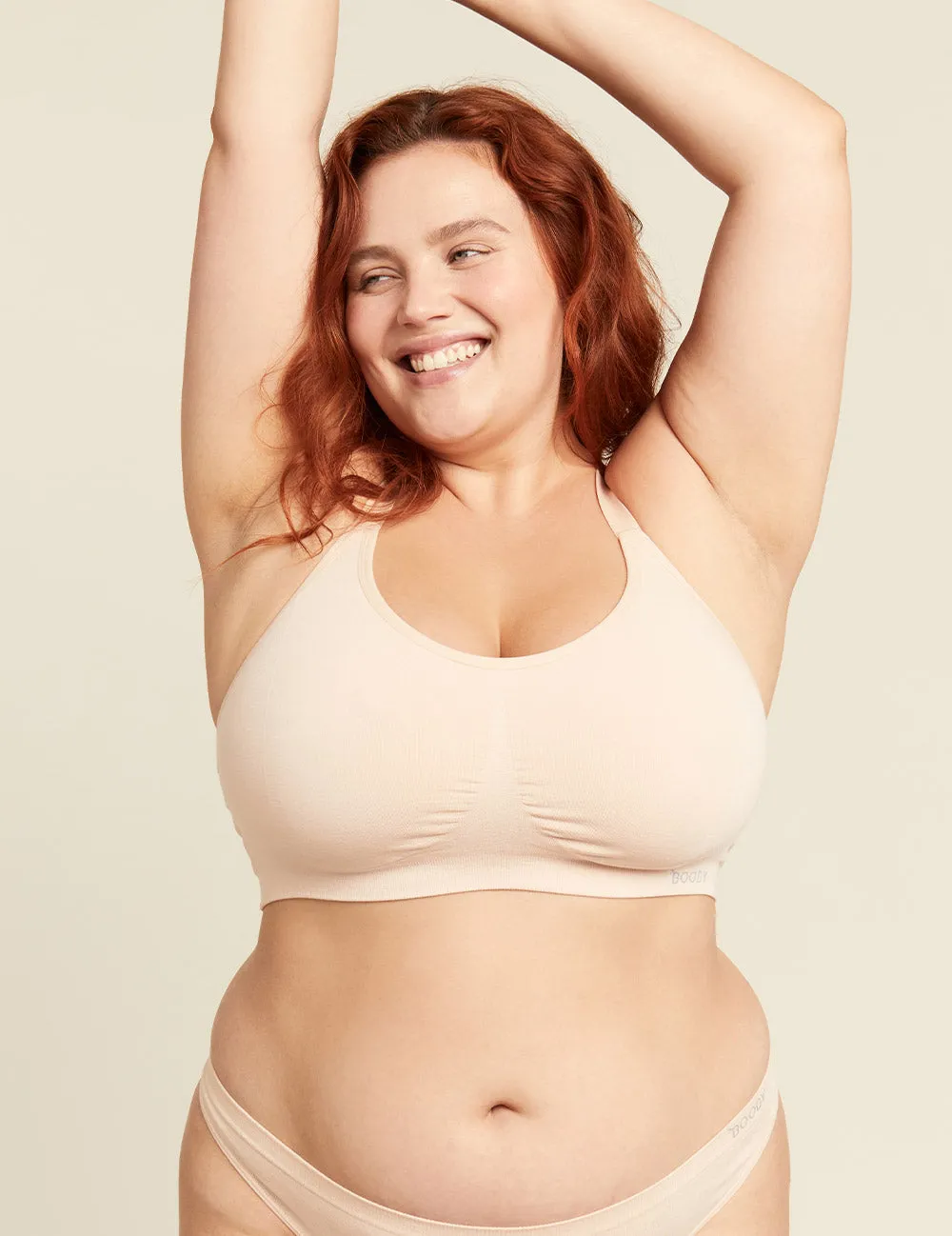 Full Bust Wireless Racerback Bra