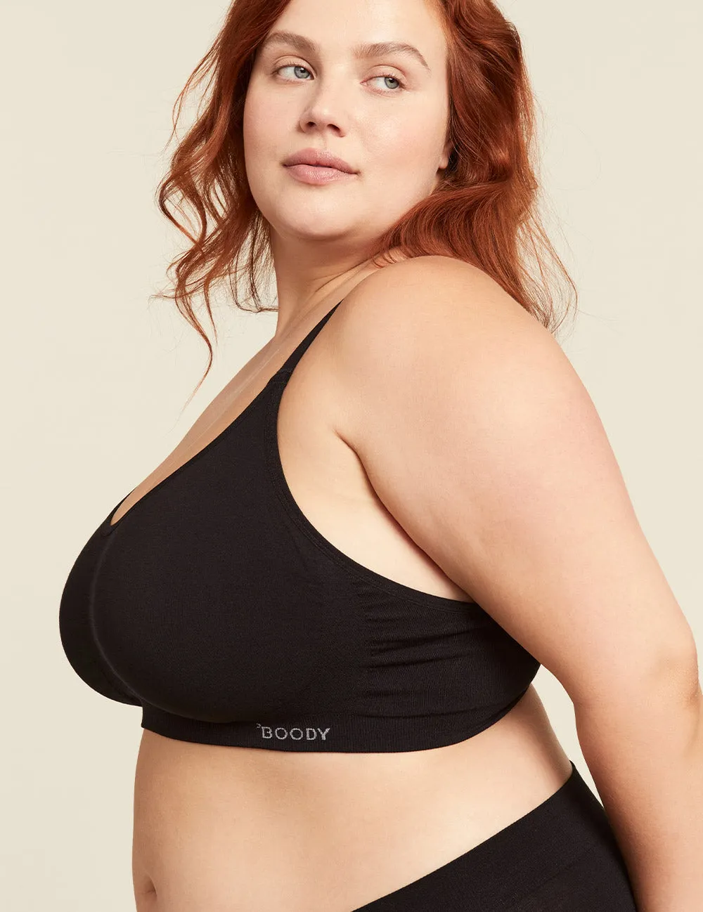 Full Bust Wireless Racerback Bra