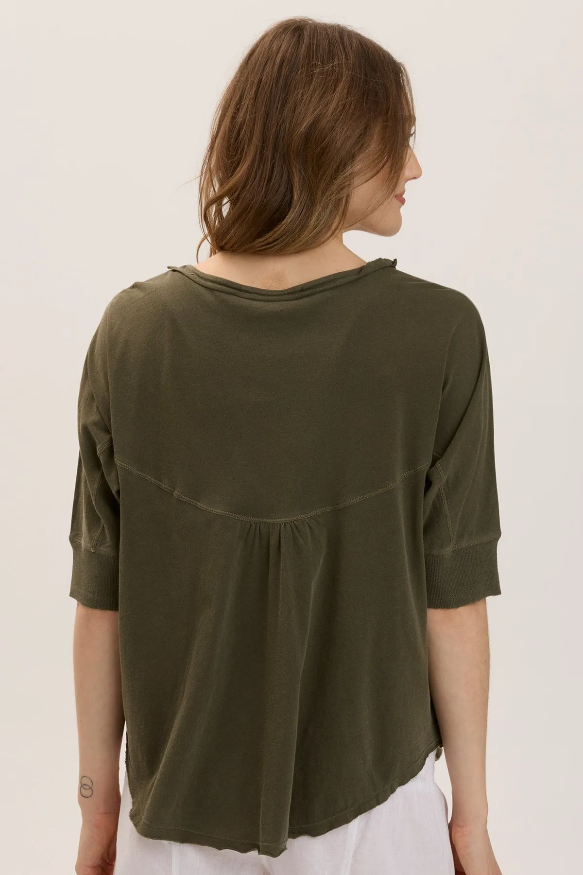 Gardiner Banded Sleeve Top 2.0