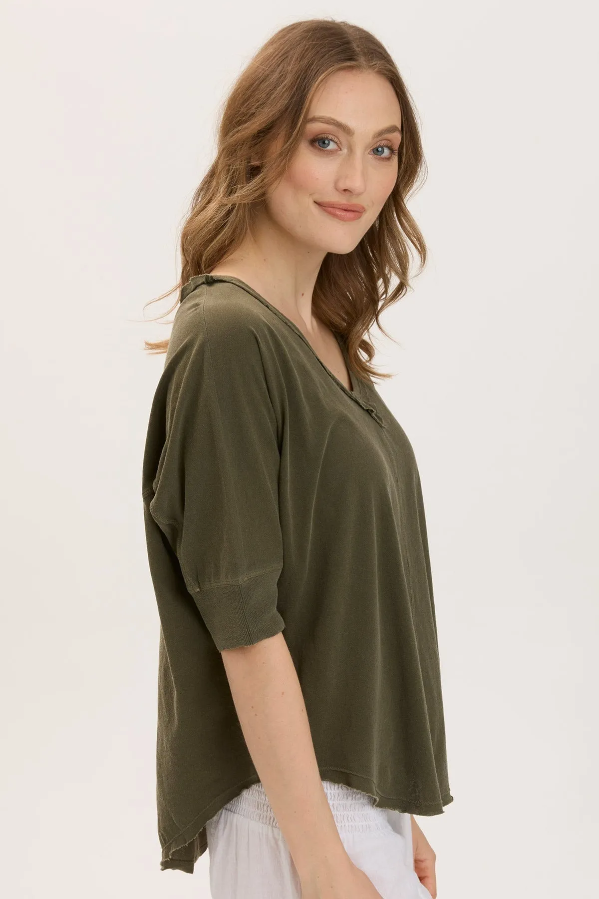 Gardiner Banded Sleeve Top 2.0