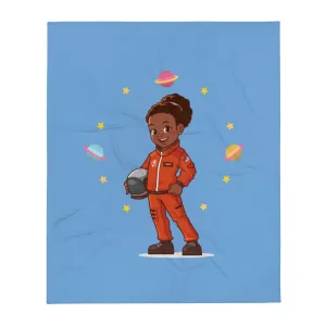 Girls' Astronaut Throw Blanket