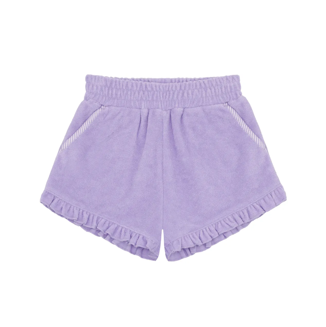 Girls Lavender Breeze French Terry Shorts