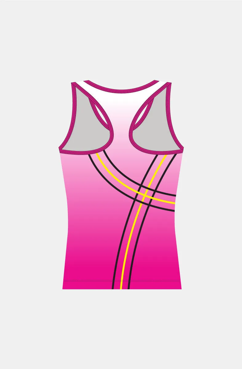Girls Sublimation Singlet Top - Option 2