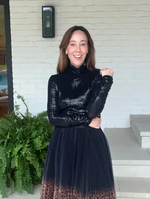 GONG SEQUIN TOP