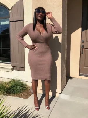 Good Vibes Knit Dress