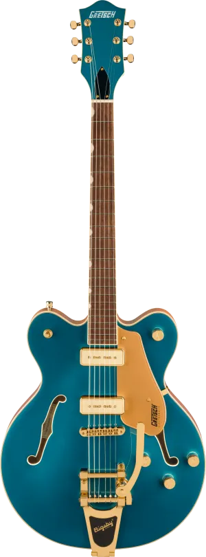 Gretsch Electromatic Pristine LTD Center Block Double-Cut with Bigsby, Petrol