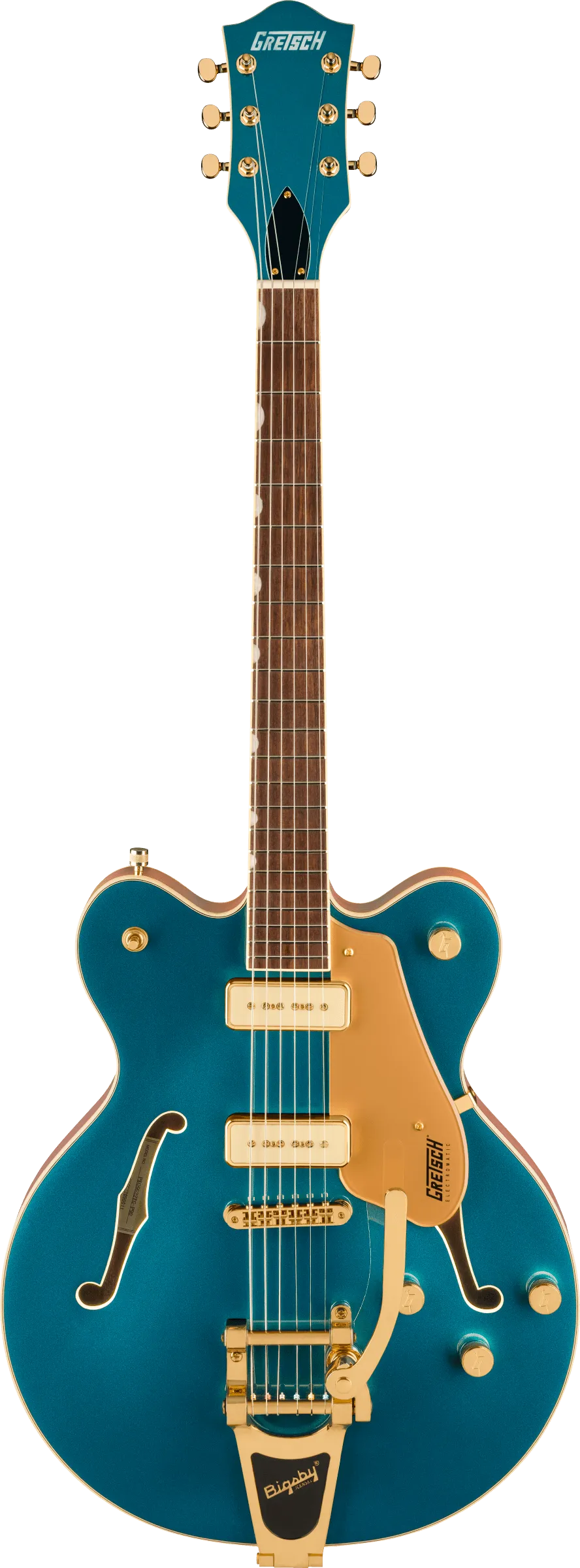 Gretsch Electromatic Pristine LTD Center Block Double-Cut with Bigsby, Petrol