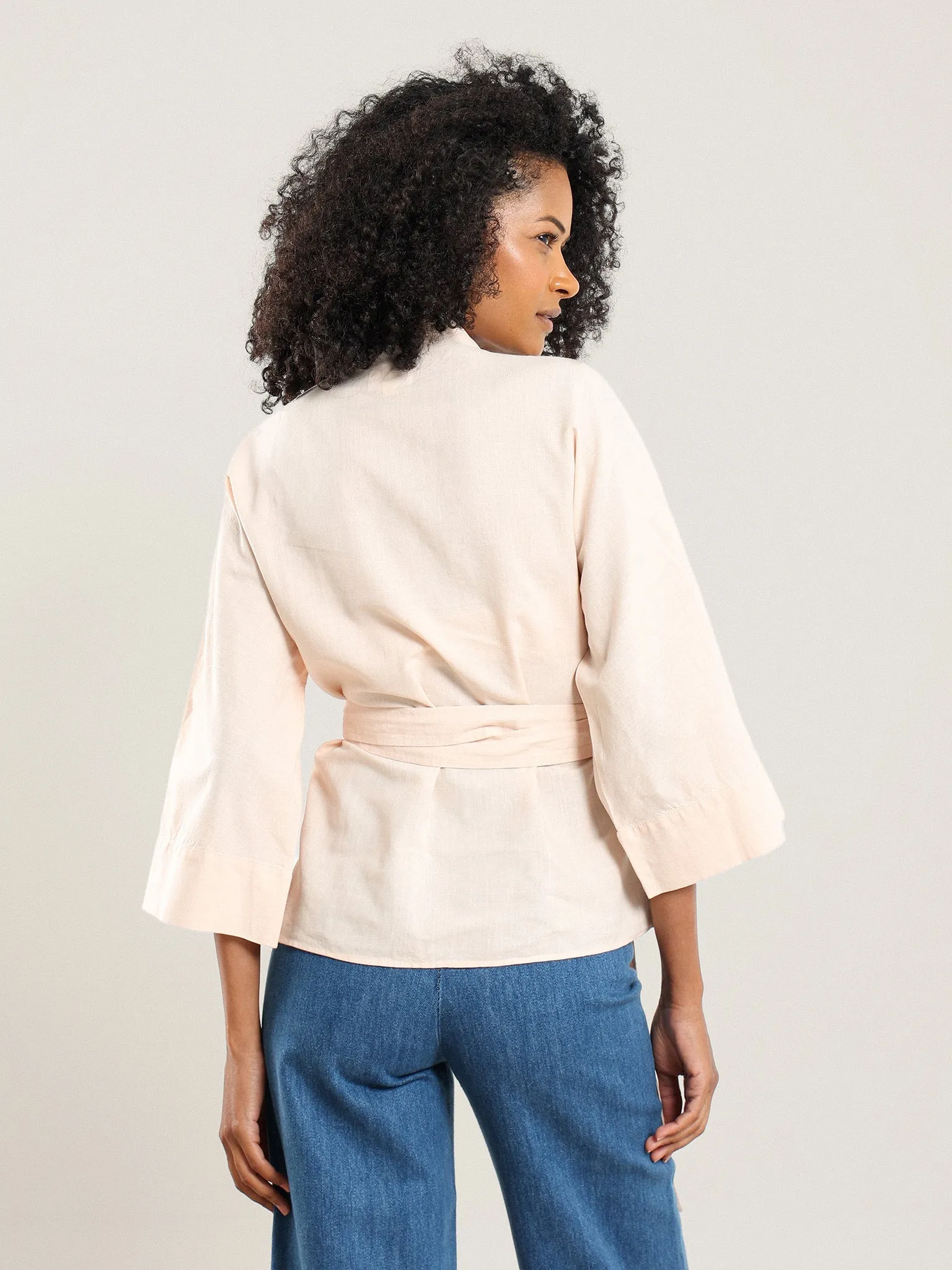 Hadia Wrap Top