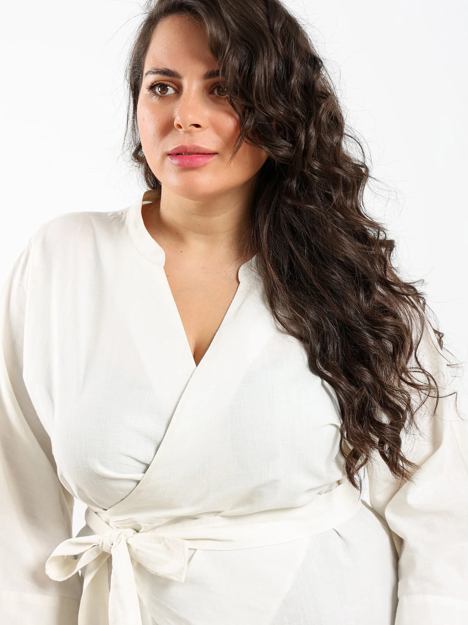 Hadia Wrap Top