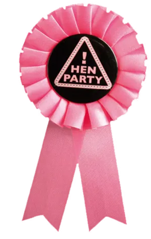 Hen Party Rosette