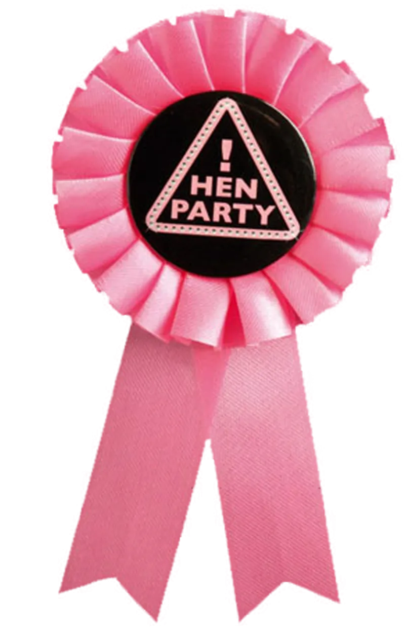 Hen Party Rosette